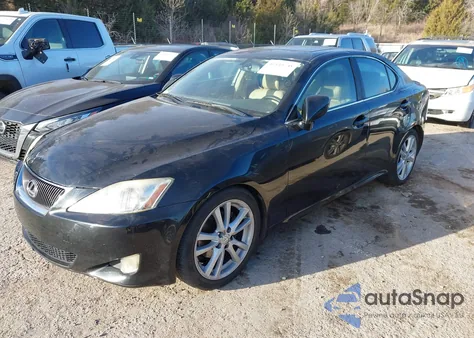 2007 Lexus Is 250 from USA, damaged, VIN JTHBK262X72042244